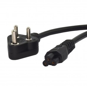 Storite Power Cable Cord 3 Pin Laptop adapter Charger (1.5 Meter) - Black