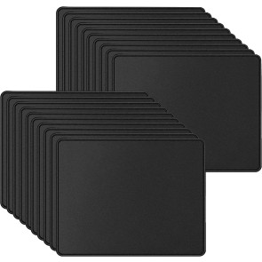 SaiTech IT 20 Pack 2mm Mouse Pad with Stitched Edges Non-Slip Rubber Base, Premium-Textured and Waterproof Mousepads Bulk, Mouse Pad for Computers, Laptop, 8.66 x 7.1 inch