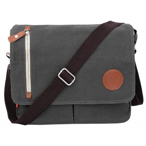 Storite Vintage Canvas Sling Cross Body Travel Office Business Satchel Messenger one Side Shoulder Bag for Men & Women-(33 cm x 6.5 cm x 27 cm)