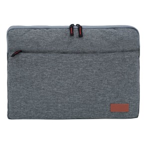 Storite 1000 Denier Nylon Laptop Sleeve for 14 Inch Laptop Case Cover Pouch for Men & Women (39 x 3.5 x 27cm, Grey)
