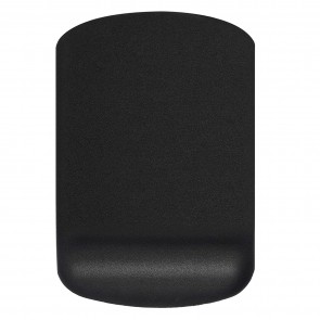 RiaTech Ergonomically Designed Non-Slip PU Base Anti-Skid Mouse Pad with Gel Wrist Rest Support, Water Resistance Gaming Mouse Mat for Computer & Laptop-Black (225 x 145 x 3mm)
