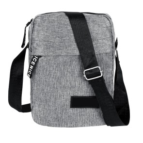 Storite Stylish Padded Mini Sling Cross Body Travel Bag for Men and Women, Side Bag With Adjustable Strap (17 x 4.78 x 19 Cm - Grey)
