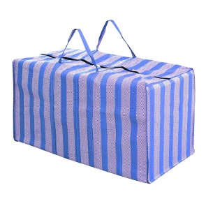 Storite Extra Large Storage Bag for Storage Blanket, Comforter, Pillow ,Duvets, Bedsheets Storage Organizer Bag with Zipper & Handles (90x 46x 40 cm)
