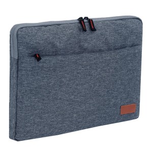 Storite 1000 Denier Nylon Laptop Sleeve for 14 Inch Laptop Case Cover Pouch for Men & Women (39 x 3.5 x 27cm, Dark Grey)