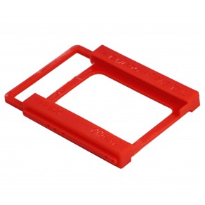 Storite Plastic Screw Less 2.5 to 3.5 inch SSD HDD SATA Hard Disk Mounting Adapter Bracket Dock Holder