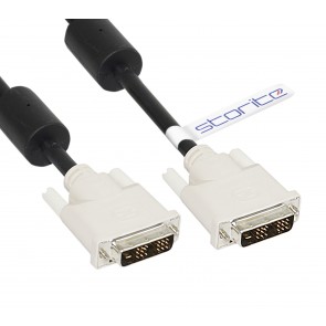 Storite DVI-D Single Link 18+1 Male Digital Video Monitor Cable – 1.5m