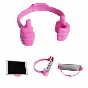 Wholesale Ok Stand for Smart Phones Mobile & Tablets -  Pink
