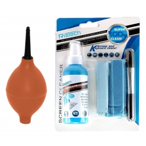 RIATECH Combo of Screen Cleaning Kit with Air Dust Blower for Laptops, Mobiles, LCD, LED, Computers, TV