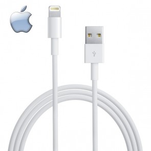 Wholesale USB 2.0 Data Cable For Apple iPhone 5 5c 5S, iPad Mini, iPod Touch 5G, new iPad and iPad Air - iOS 7 Compatible 1m-White