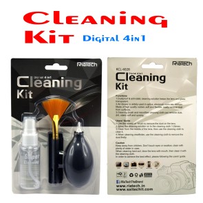 RiaTech 4 in 1 Cleaning Kit for LCD Screen of Mobiles Tablets and Laptops -30ml