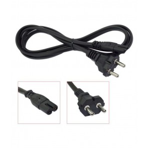 Wholesale 1.8 Meter 2 Pin Power Flat Cable Cord For Laptop - Black