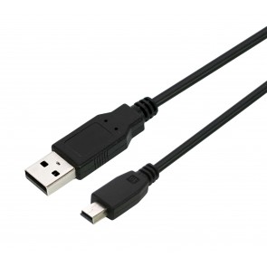 Storite USB 2.0 A to Mini 5 pin B Cable for External HDDS/Camera/Card Readers (35cm -0.35m)