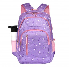 Storite Imported Women’s Printed Shoulder Backpack School College Bag for Girls with Laptop Compartment (45x30x13cm)